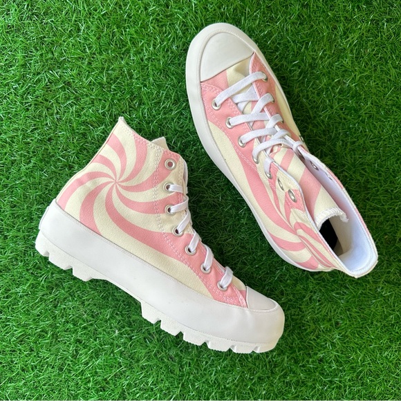 Converse Chuck Taylor All Star Lugged Hi Pink Candy - Picture 3 of 8